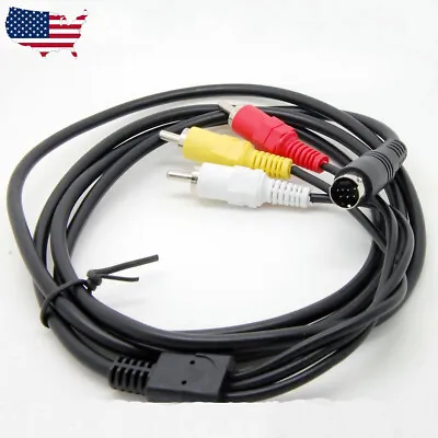 New 7 PIN S-VIDEO USB Male A To 3 RCA AV A/V TV Adapter Cord Cable For Laptop PS • $7.80