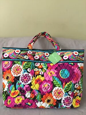 $65 • Buy Vera Bradley East West Tote Va Va Bloom