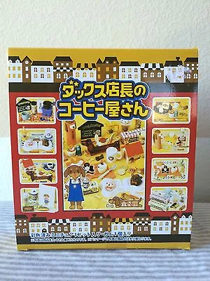 MEGAHOUSE MINIATURES Dog Coffee Shop Full #1-8 1:6 Scale Food (Re-Ment Sized) • $98