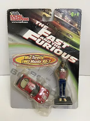 The Fast And The Furious Mia Toretto Figure 1/64 1993 Mazda RX-7 Vintage Rare • $20