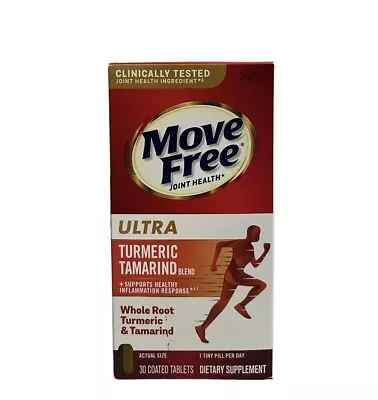 Schiff Move Free Joint Health Ultra Turmeric Tamarind 30 Tablets Exp3/25 • $44.95
