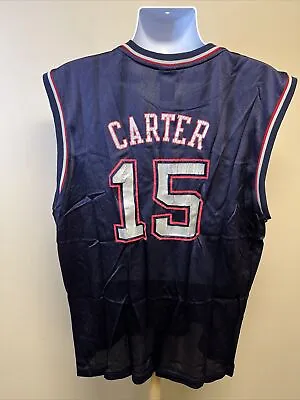 Reebok Vince Carter 15 Nets Jersey Men’s Size Large • $12