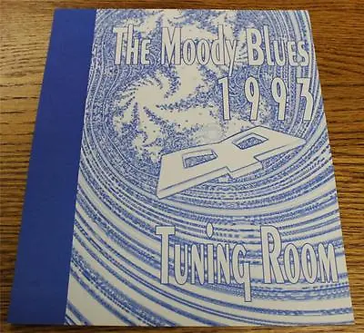 Vintage OTTO Backstage Concert Door Sign THE MOODY BLUES TUNING ROOM 1993 Tour • $17.95