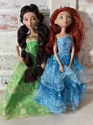 Disney Pixar - Brave - Queen Elinor - Princess Merida - Dolls - TLC Done! • $26.99