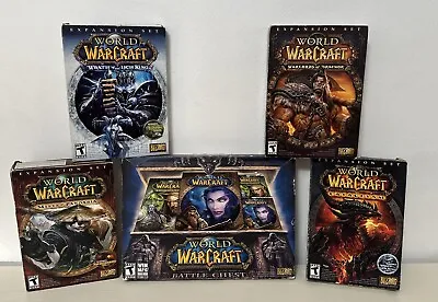 World Of Warcraft Lot Mists Of Pandaria Warlords Of Draenor Cataclysm PC Game • $50