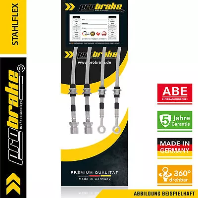 Steel Flex Brake Line For Opel Omega B Caravan 2.0 21 22 23 (1994/03-1999/09) • $129.74