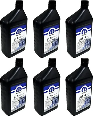 Mopar 68218057AB ATF+4 Automatic Transmission Fluid 1 Quart (6 Pack) • $41.24