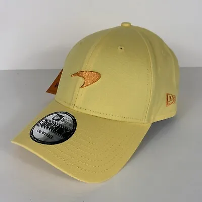 McLaren F1 Lifestyle New Era 9forty Yellow Baseball Hat • $42