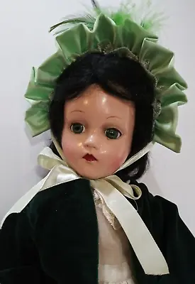 18  Scarlett O'Hara Doll Vintage 1930s Alexander Composition GWTW • $187