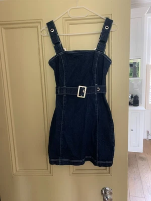 £4 • Buy Short Denim Dress. Size 8. ASOS. 
