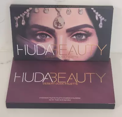 Huda Beauty DESERT DUSK Eyeshadow Palette 18 Shades BRAND NEW In BOX • $22.99