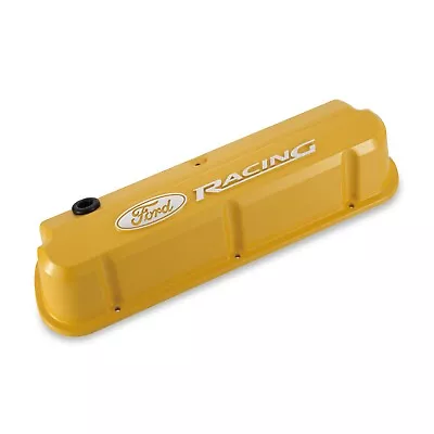 Proform 302-144 Tall Aluminum Valve Covers Yellow Ford 289 302 351w • $149