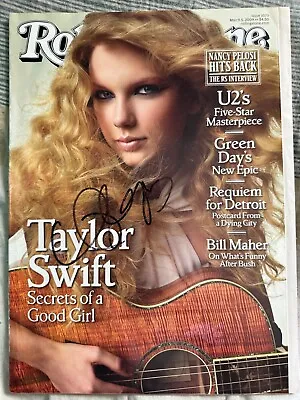 Taylor Swift Autographed Rolling Stone Magazine Teenage Era Early Signature • $2299.20