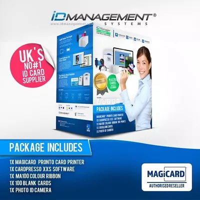 £799 • Buy Magicard Pronto Complete ID Card System • Ships Worldwide • 5000+ Sold