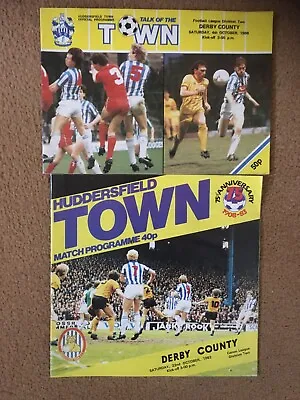 £1.20 • Buy Huddersfield Town V Derby County 2 Programmes