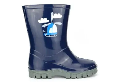 Boys Wellington Boots Boys Wellingtons Boys Wellies Infant Wellies Kids Size • £10.36