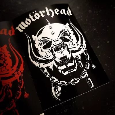 Motorhead 4 X 3  Waterproof Vinyl Sticker Decal [💪 HQ Durability!] Lemmy Metal • $5.16