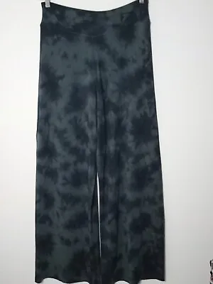 Heavenly By Victoria Size Large Flowy Camo Print Soft Modal Pants Navy/Green • $16.97