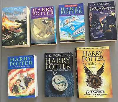 Harry Potter Books Make Your Own Bundle J K Rowling • £1.50