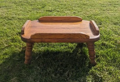 Vintage Towne Square 1992 Hillsboro Texas Oak Footstool - No Cushion • $109