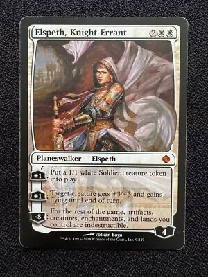 Elspeth Knight-Errant - Shards Of Alara 9/249 Regular Mythic - MTG Magic • $5.50