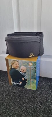£18 • Buy Hippychick Hipseat Waist Baby Carrier Seat Strap  Adjustable waist Black Carry
