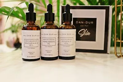 Set Of Oils For Aged Skin 3in1 - Pomegranate Oil Rosehip Oil Macadamia Oil • $38.90