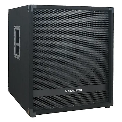 Sound Town  1800W 15” Powered DJ Subwoofer With High-Pass Filter METIS-15PWG • $273.69