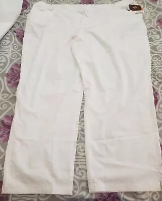 NrG By Barco Scrub Pants Size 5X White Color NWT • $15