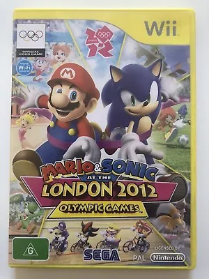 Mario And Sonic At The London 2012 Olympic Games - Nintendo Wii • $23.98