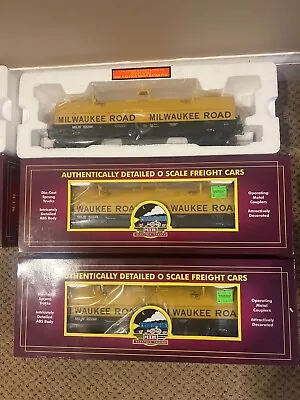 MTH Premier # 20-98772 MILWAUKEE RD COIL CAR  (3) • $250