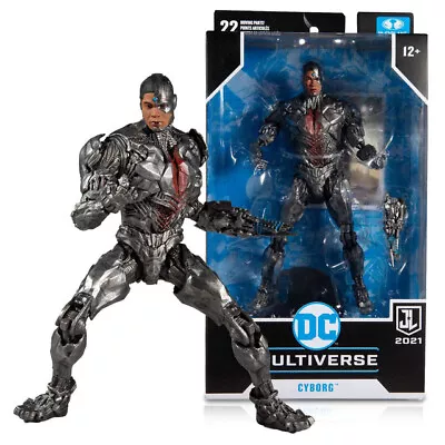 Dc Multiverse The Justice League Ray Fisher As Cyborg Action Figure Mcfarlane • $64.02