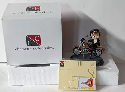 1998 Betty Boop Sitting On Motorcycle Figurine By Character Collectibles • $50