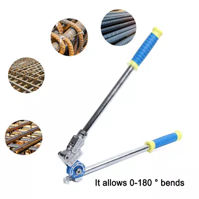 Industrial Manual Tube Bender Tool Anti-skid Handle 180 Degrees Bending 3/8inch • $46
