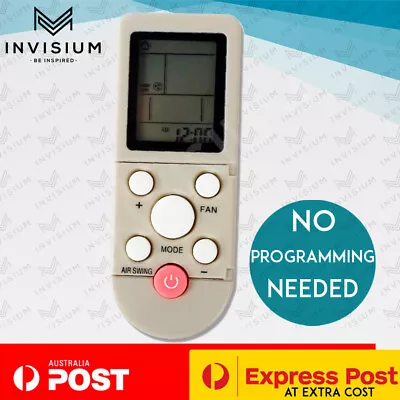 $16.95 • Buy For ONSEN Air Conditioner Remote Control To Suit YKR-F/001 YKR-F/05R YKR-F/05RJ
