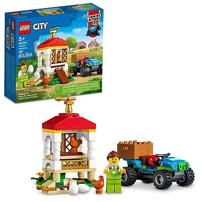 $9.50 • Buy NIB LEGO CITY: Chicken Henhouse (60344)
