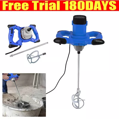 £40.19 • Buy Electric Paddle Mixer 2600w Plaster Mixing Tool 240v, 2700rpm Mixing Speed
