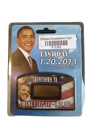 Countdown Clock Obama's Last Day 1-20-2013  Re-Election  Big Mouth Toys • $1.98