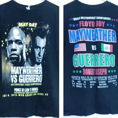 Men’s SMALL 2013 Floyd Mayweather Vs. Guerrero World Championship Boxing • $19.99