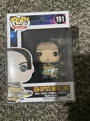 $60 • Buy The Fifth Element Jean-Baptiste Emanuel Zorg #191 Funko Pop! Mint In Protector!