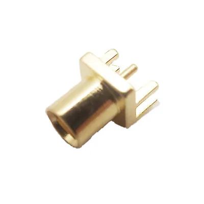 MCX Female Jack End Launch Solder 0.062'' PCB Mount Straight RF Coax Connector • $1.39