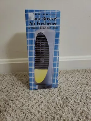 Sharper Image IONIC BREEZE Air Freshener For Bathrooms Small Spaces Sealed • $24.95