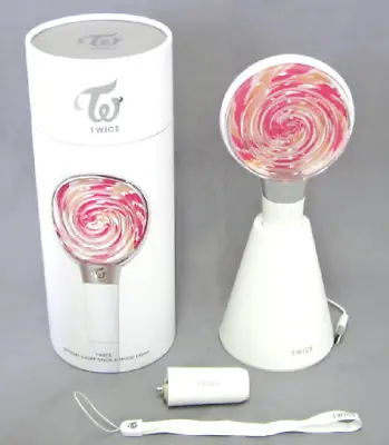 TWICE Official Pen Light CANDY BONG Mood Light LIGHT STICK Pink Live Goods Used • $65.10