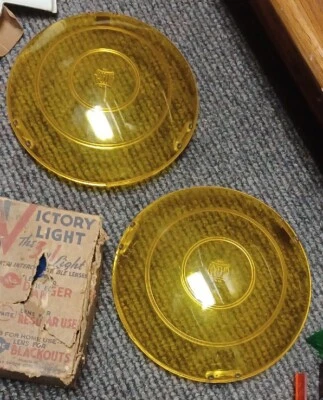 $375 • Buy NOS 1930s 1940s 1950s HAZELITE HEADLIGHT ACCESSORY FOG GM PACKARD CHEVY BUICK 