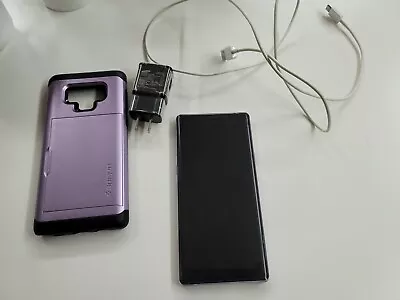 *near Mint* Samsung Galaxy Note 9 T-mobile N960u 128gb Lavender Purple Unlocked • $145