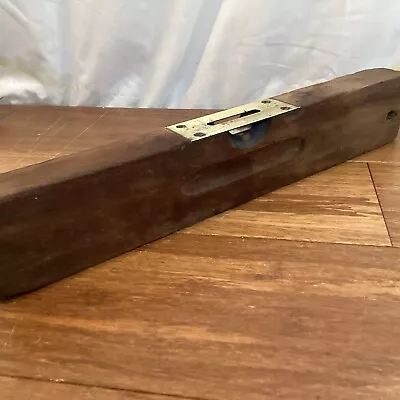 Antique Stanley  Sweetheart 14'' Wood Level No. 102 Rosewood • $32
