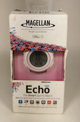 $14.99 • Buy Magellan Echo Smart Sports Watch Bluetooth IPhone IOS & Android (PINK)