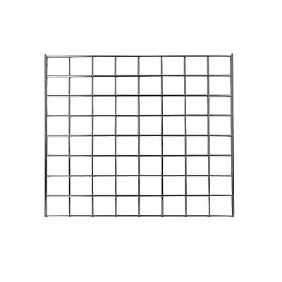 Grid Mesh Panel 2ft Chrome Heavy Duty Shop Garage Kitchen Retail 2' X 2' (E3A) • £19.98