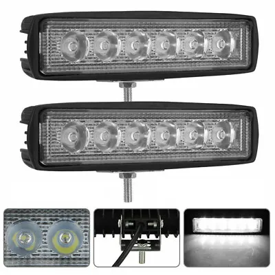 2X 6inch 36W LED Work Light Bar Spot Pods Fog Lamp Offroad SUV ATV Driving Truck • $9.99