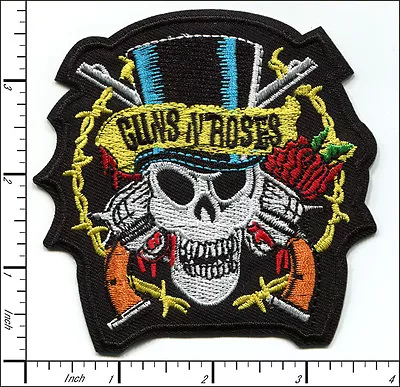 15 Pcs Embroidered Iron On Patches Guns N Roses Metal Rock Band AP056nC • $18.98